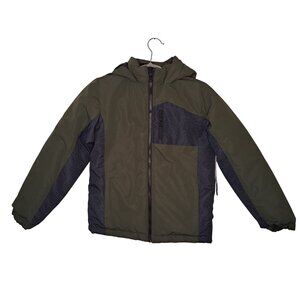 NEW Iceburg Outerwear Winter Jacket Green Black Waterproof Snow Ski Size Small 6